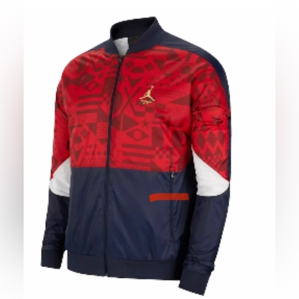 Nike Air Jordan Flight Legacy FIBA Jacket Loose Fit CJ9082-451 NWT